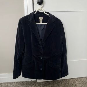 LL Bean Women’s Navy Corduroy Jacket